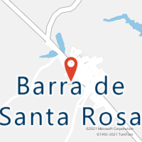 Mapa com localização da Agência AC BARRA DE SANTA ROSA