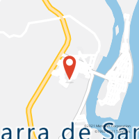 Mapa com localização da Agência AC BARRA DE SANTO ANTONIO