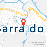 Mapa com localização da Agência AC BARRA DO CORDA