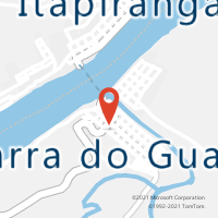 Mapa com localização da Agência AC BARRA DO GUARITA