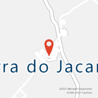 Mapa com localização da Agência AC BARRA DO JACARE
