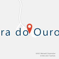 Mapa com localização da Agência AC BARRA DO OURO