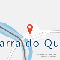Mapa com localização da Agência AC BARRA DO QUARAI