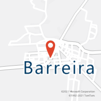 Mapa com localização da Agência AC BARREIRA
