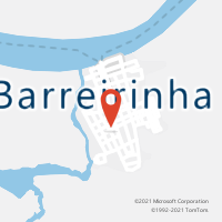 Mapa com localização da Agência AC BARREIRINHA