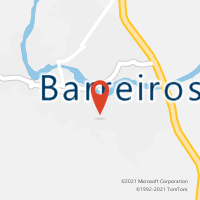 Mapa com localização da Agência AC BARREIROS