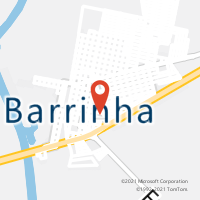 Mapa com localização da Agência AC BARRINHA
