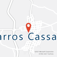 Mapa com localização da Agência AC BARROS CASSAL