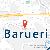Mapa com localização da Agência AC BARUERI