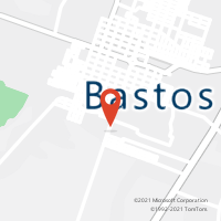 Mapa com localização da Agência AC BASTOS