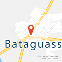 Mapa com localização da Agência AC BATAGUASSU