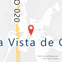 Mapa com localização da Agência AC BELA VISTA DE GOIAS