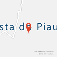 Mapa com localização da Agência AC BELA VISTA DO PIAUI