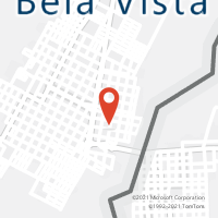 Mapa com localização da Agência AC BELA VISTA