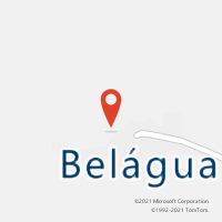 Mapa com localização da Agência AC BELAGUA