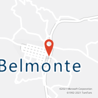 Mapa com localização da Agência AC BELMONTE