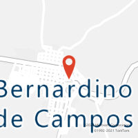 Mapa com localização da Agência AC BERNARDINO DE CAMPOS