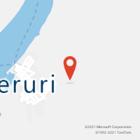 Mapa com localização da Agência AC BERURI