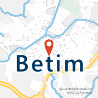 Mapa com localização da Agência AC BETIM