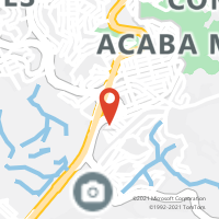 Mapa com localização da Agência AC BH SHOPPING