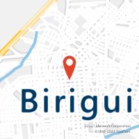 Mapa com localização da Agência AC BIRIGUI