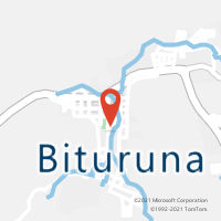Mapa com localização da Agência AC BITURUNA