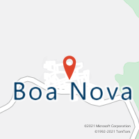 Mapa com localização da Agência AC BOA NOVA