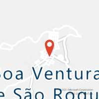 Mapa com localização da Agência AC BOA VENTURA DE SAO ROQUE