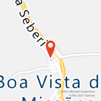 Mapa com localização da Agência AC BOA VISTA DAS MISSOES
