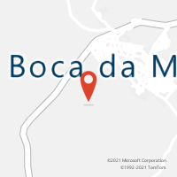 Mapa com localização da Agência AC BOCA DA MATA