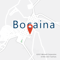 Mapa com localização da Agência AC BOCAINA