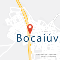 Mapa com localização da Agência AC BOCAIUVA