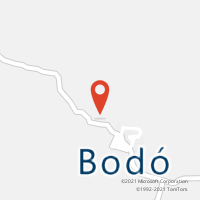 Mapa com localização da Agência AC BODO