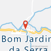 Mapa com localização da Agência AC BOM JARDIM DA SERRA