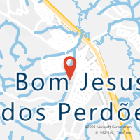 Mapa com localização da Agência AC BOM JESUS DOS PERDOES