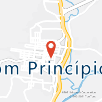 Mapa com localização da Agência AC BOM PRINCIPIO
