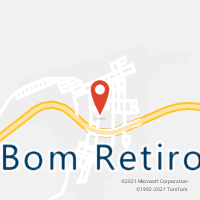 Mapa com localização da Agência AC BOM RETIRO