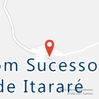 Mapa com localização da Agência AC BOM SUCESSO DE ITARARE