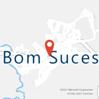 Mapa com localização da Agência AC BOM SUCESSO