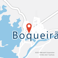 Mapa com localização da Agência AC BOQUEIRAO