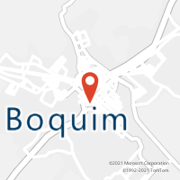 Mapa com localização da Agência AC BOQUIM