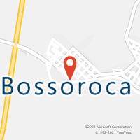 Mapa com localização da Agência AC BOSSOROCA
