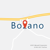 Mapa com localização da Agência AC BOZANO