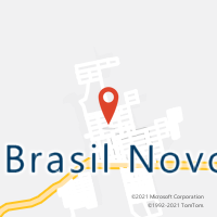 Mapa com localização da Agência AC BRASIL NOVO