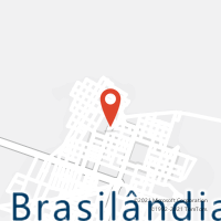 Mapa com localização da Agência AC BRASILANDIA DE MINAS