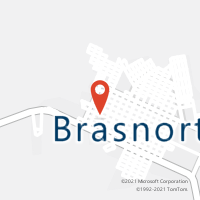 Mapa com localização da Agência AC BRASNORTE