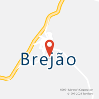 Mapa com localização da Agência AC BREJAO