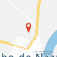 Mapa com localização da Agência AC BREJINHO DE NAZARE