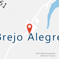 Mapa com localização da Agência AC BREJO ALEGRE
