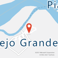 Mapa com localização da Agência AC BREJO GRANDE